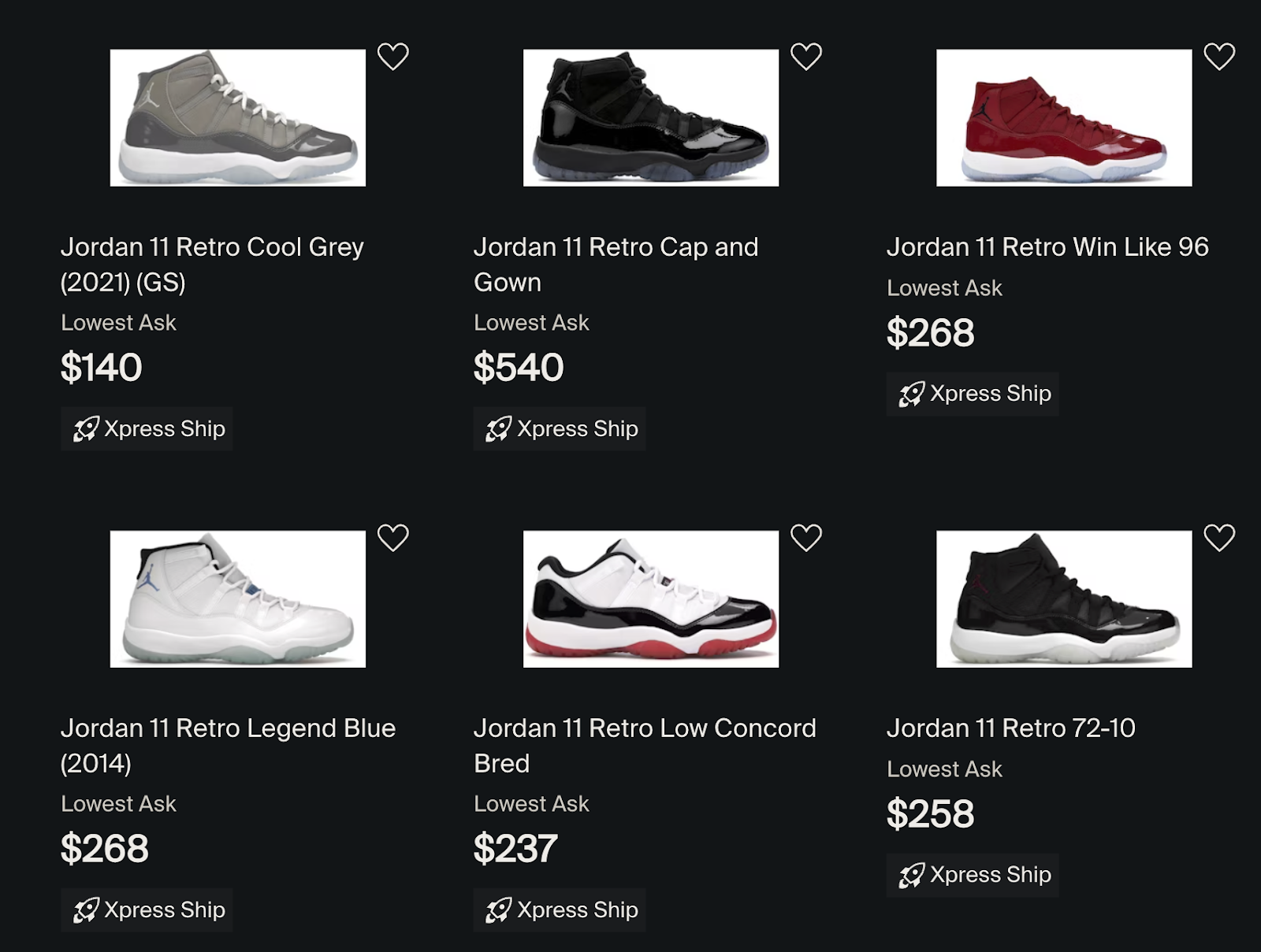 Nike Air Jordan Retro 11