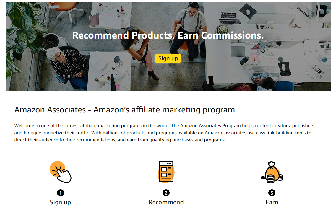 amazon affiliate