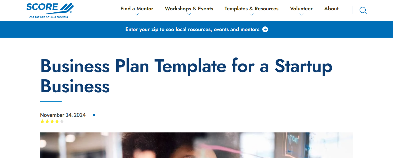 SCORE_Business_Plan_Template_for_a_Startup_Business