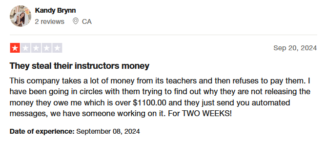 udemy review